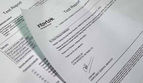 Kiểm định INTERTEK minh chứng Chất Lượng Cao của Bong Bóng Thanh Dung