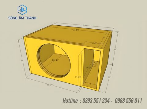 Cách Tính Kích Thước Thùng Loa Chuẩn Kỹ Thuật, Dễ Áp Dụng