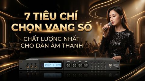 7 Tiêu Chí Chọn Vang Số Chất Lượng Nhất Cho Dàn Âm Thanh