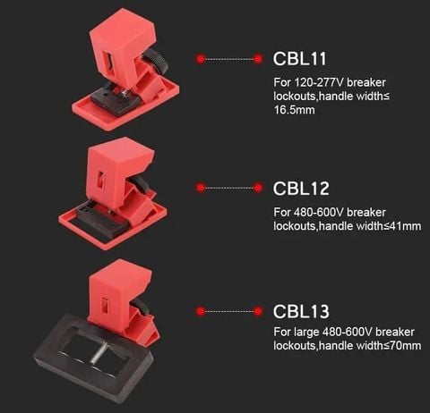 Loto Lockout-Tagout Khóa ngắt mạch MCCB ProLockey CBL11-CBL12- CBL13