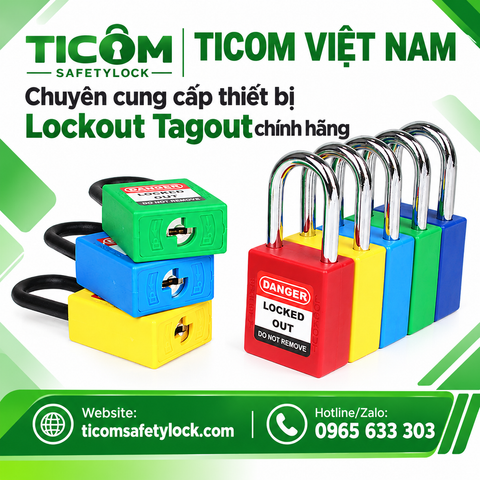 Khóa LOTO - Lockout Tagout Masterlock Prolockey Chính Hãng