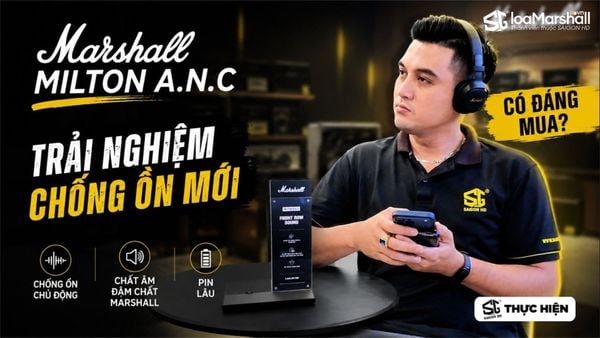 Marshall Milton A.N.C: Tai nghe chống ồn mới nhất của Marshall có gì đáng chú ý?