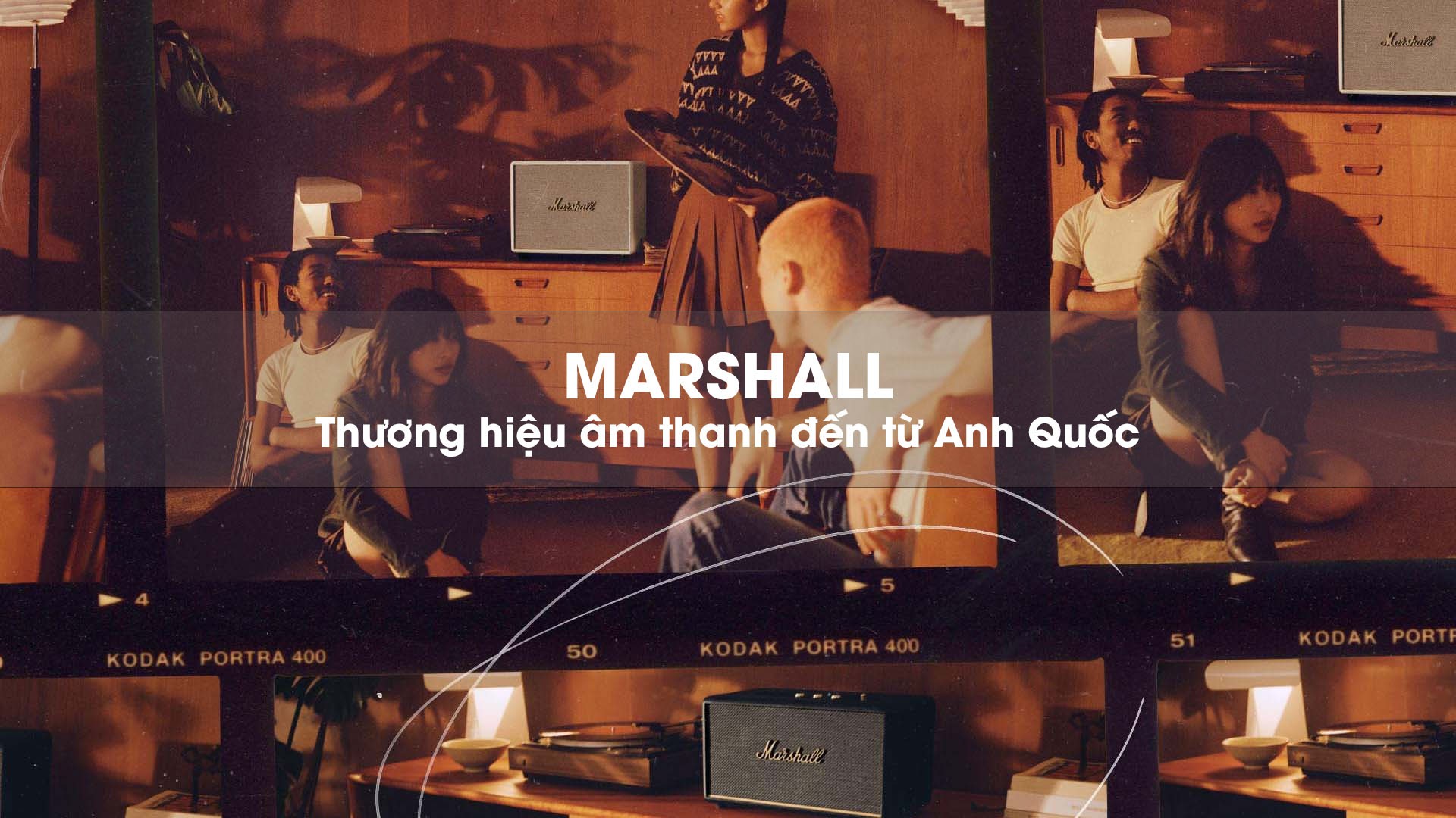Marshall – Thương hiệu âm thanh nổi tiếng từ Anh Quốc