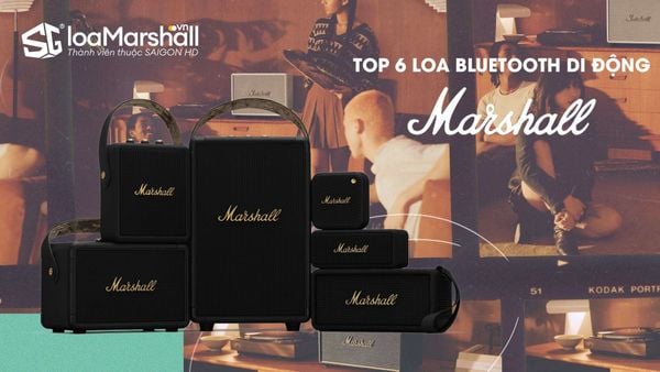 Top 6 loa Bluetooth di động Marshall chính hãng đáng mua nhất 2026