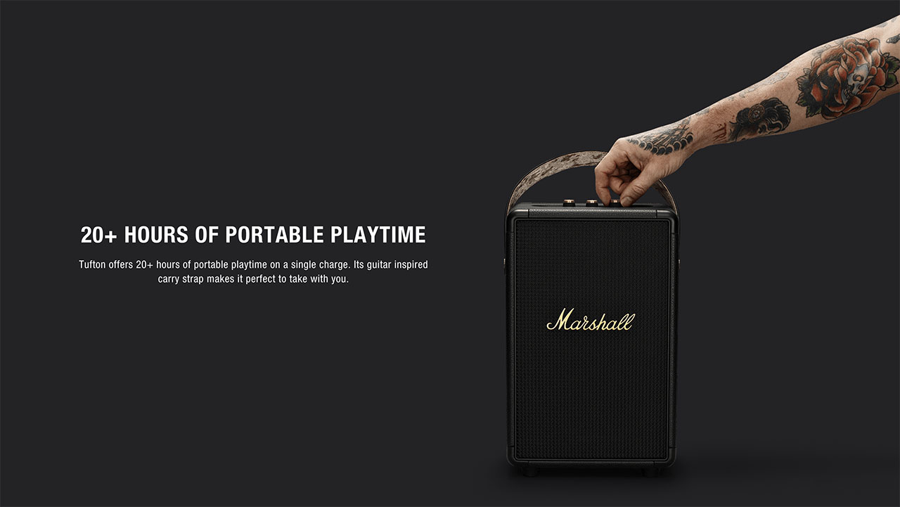 Loa Bluetooth di động Marshall Tufton chính hãng giá rẻ nhất