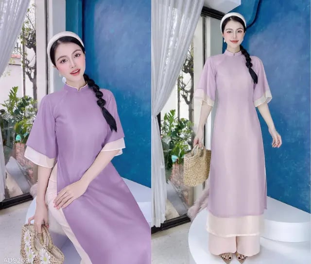 Địa chỉ mua áo dài 4 tà tại Thủ Đức giá rẻ uy tín