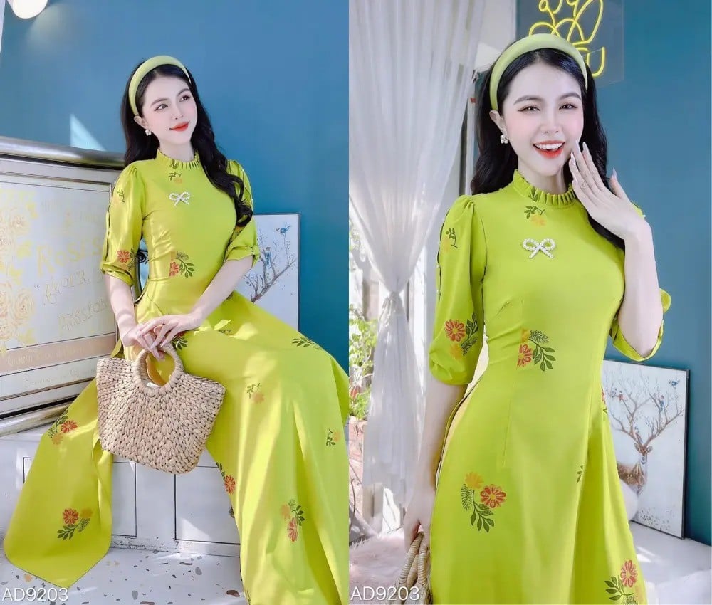 Top 5 Mẫu Áo Dài Cho Giáo Viên Trẻ Nhẹ Nhàng Thanh Lịch