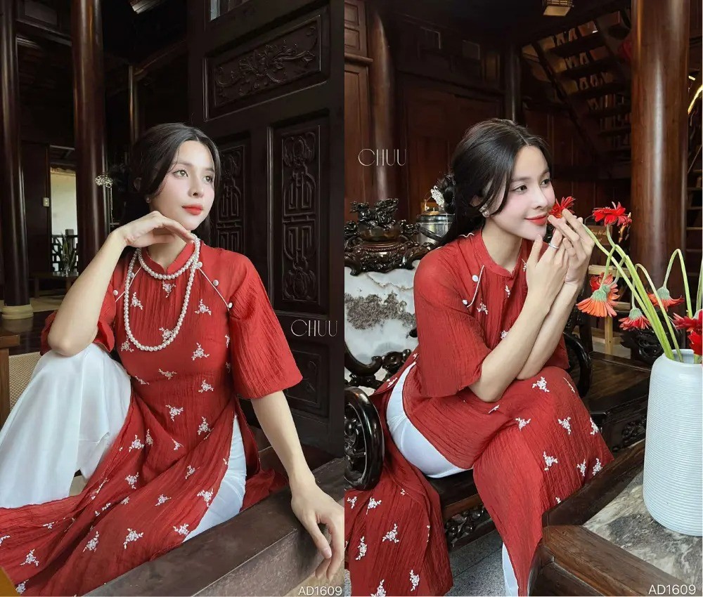 Tại Sao Áo Dài Đỏ Tết Lại Được Ưa Chuộng?