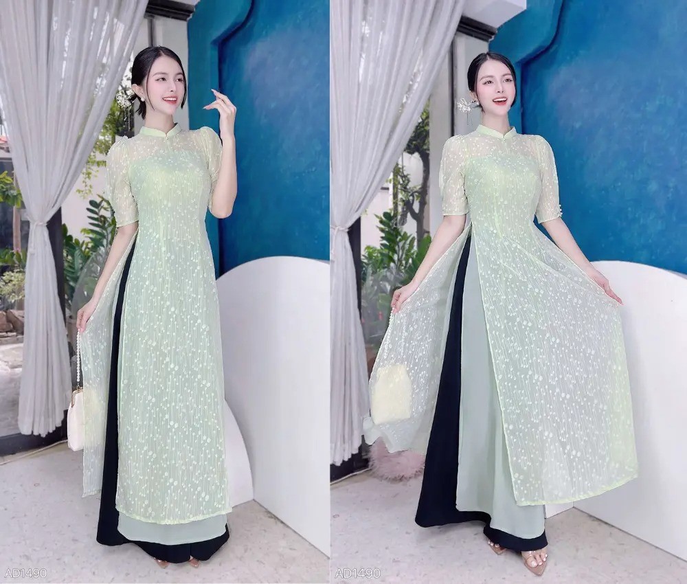 Gợi Ý Những Mẫu Áo Dài Giáo Viên Suông Đẹp Ở TP HCM