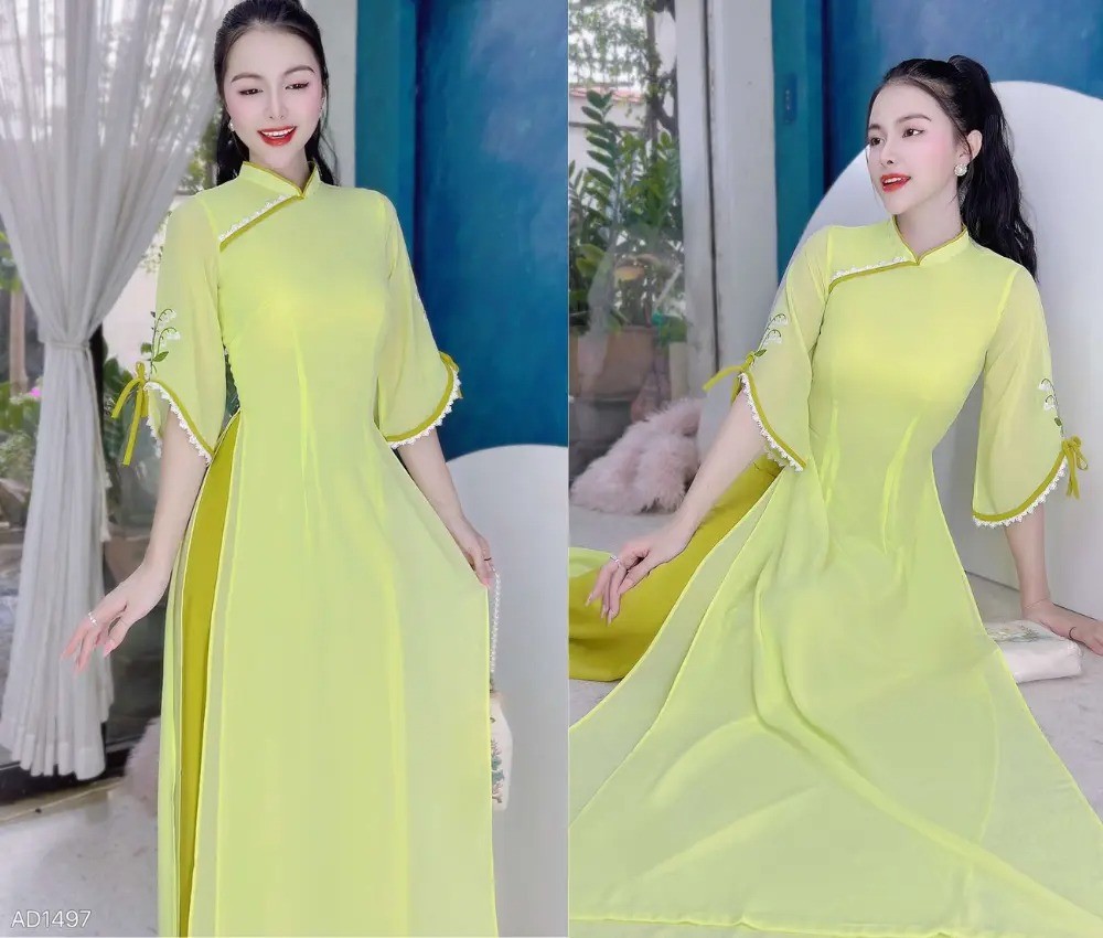 Tổng Hợp Các Mẫu Áo Dài Suông Cách Tân Giúp Nàng Xinh Đẹp Hơn