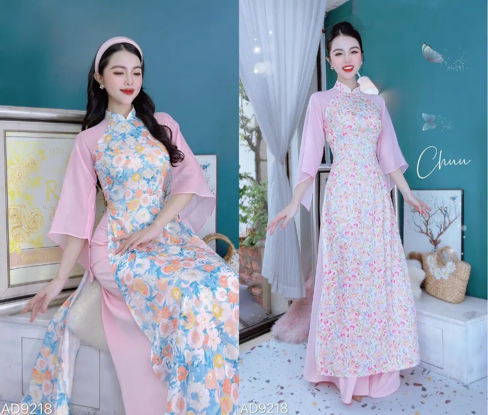 Những Mẫu Áo Dài Truyền Thống Giáo Viên Đẹp Tại Áo Dài CHUU