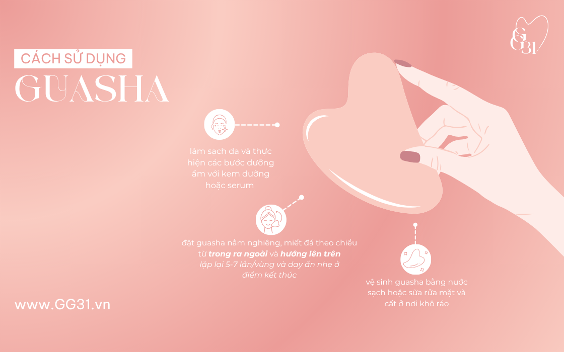 Cách Sử Dụng Thanh Lăn Massage & Guasha GG31 Nâng Cơ Săn da Mỗi Ngày