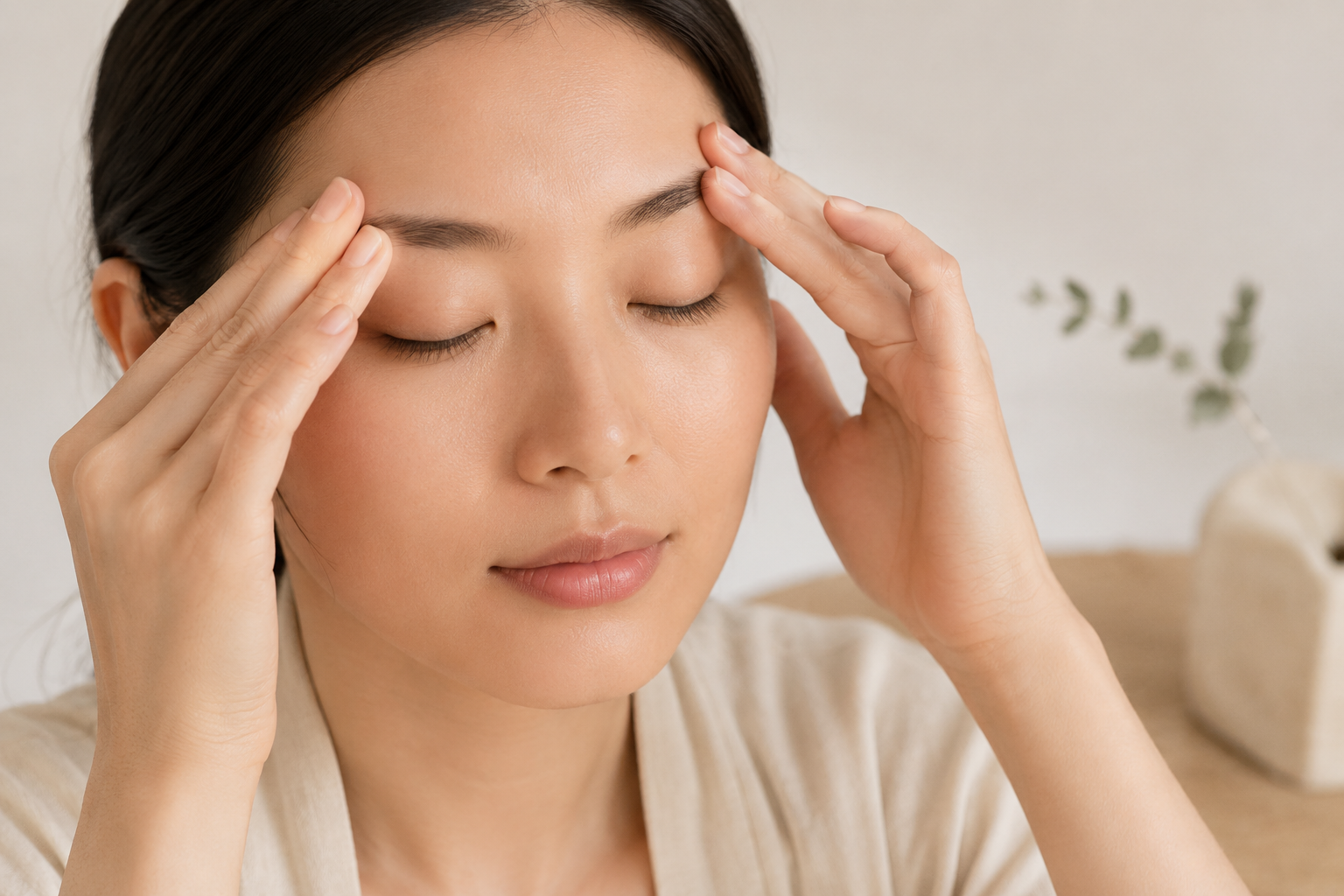 Các Huyệt Đạo Quan Trọng Quanh Vùng Mắt: Một Ritual Nhỏ Giúp Đôi Mắt Được Thư Giãn Mỗi Ngày