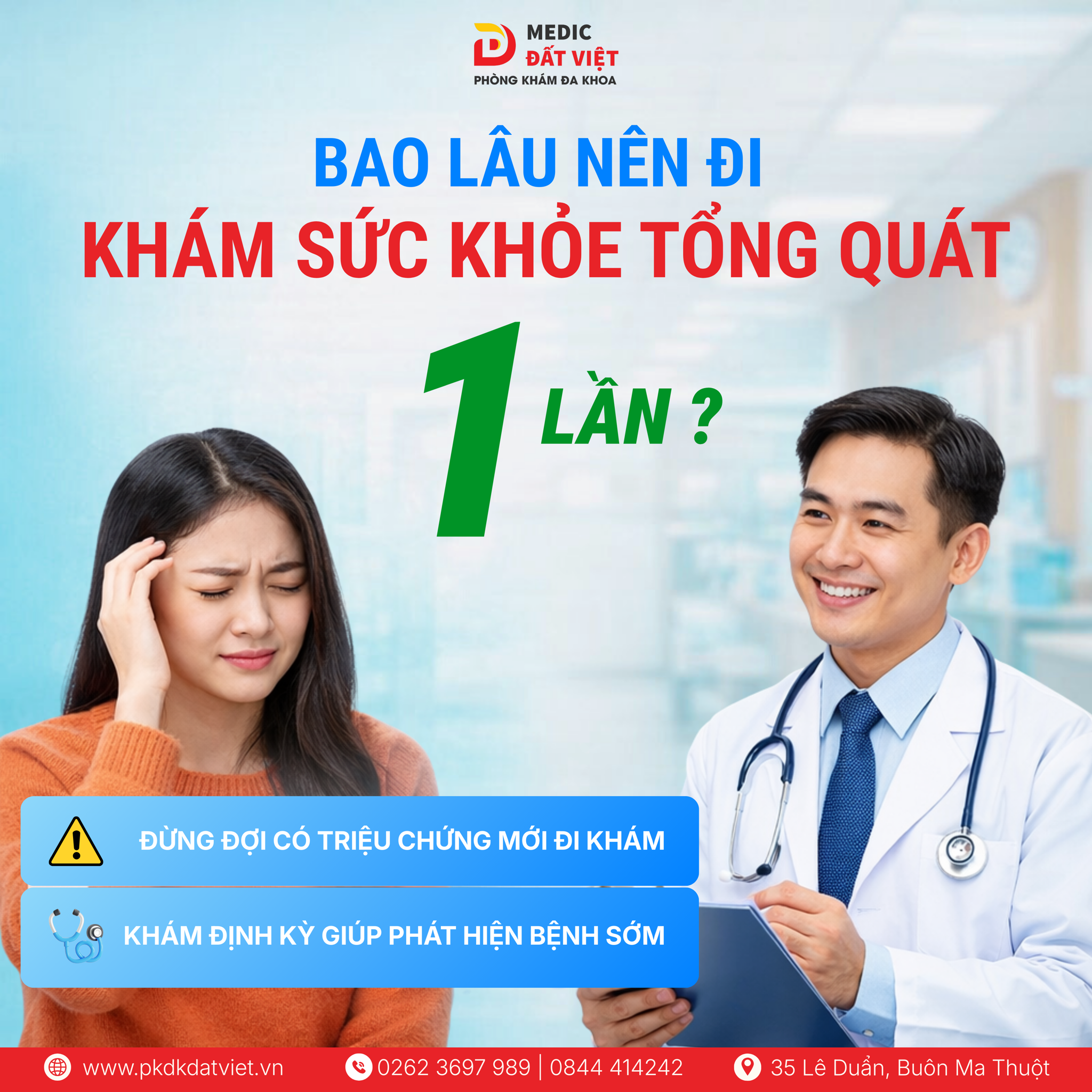 Bao Lâu Nên Đi Khám Sức Khỏe Tổng Quát 1 Lần?