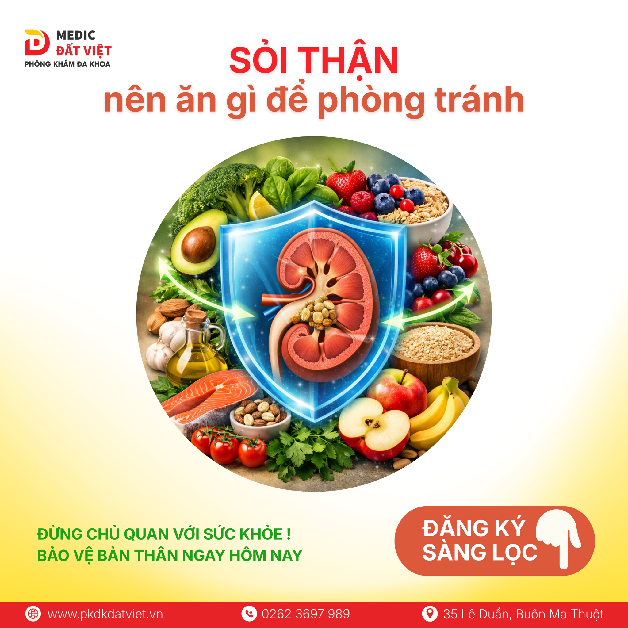 Chế Độ Ăn Vàng Để Bảo Vệ Thận Từ Chuyên Gia