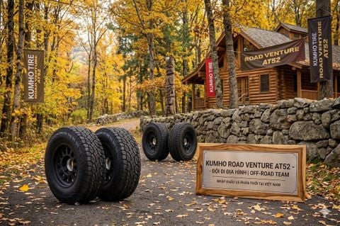 Đánh giá Kumho Road Venture AT52: Êm ái khi đi phố, mạnh mẽ khi offroad