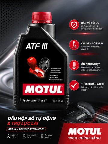 Mua Dầu Nhớt Motul ATF III Giá Sỉ/Lẻ Uy Tín, Giao Hàng Nhanh