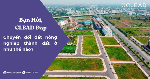 Chuyển đổi đất nông nghiệp thành đất ở như thế nào?