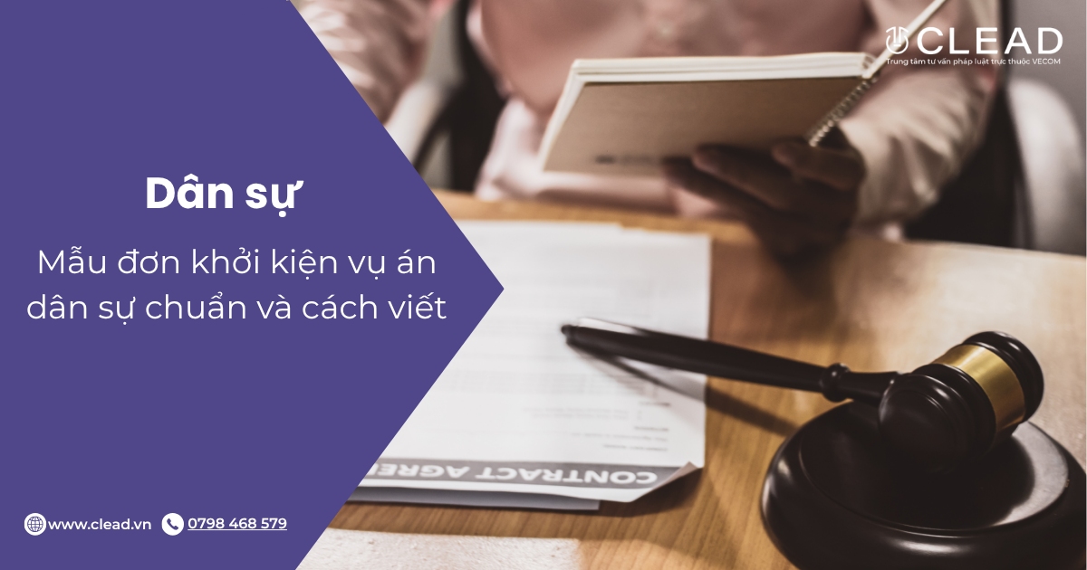 Mẫu đơn khởi kiện vụ án dân sự chuẩn và cách viết
