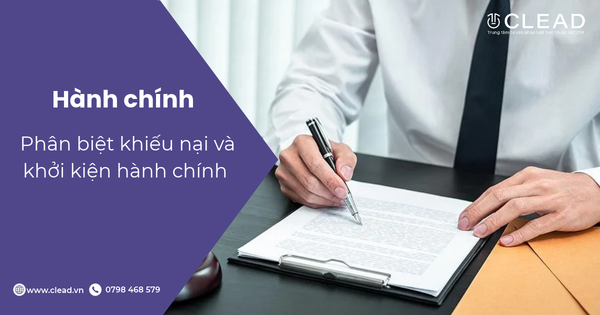 Phân biệt khiếu nại và khởi kiện hành chính