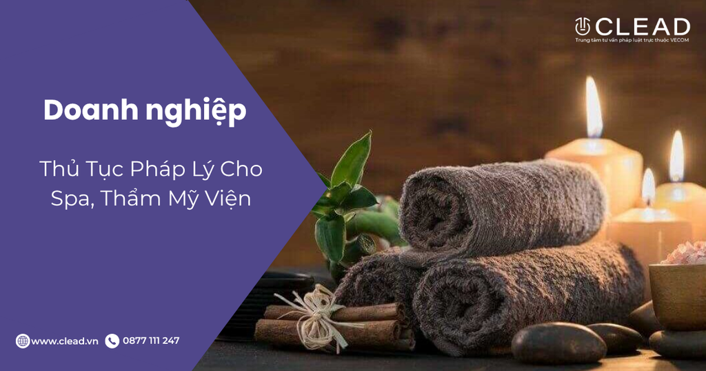 Thủ Tục Pháp Lý Cho Spa, Thẩm Mỹ Viện