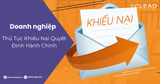 Thủ Tục Khiếu Nại Quyết Định Hành Chính
