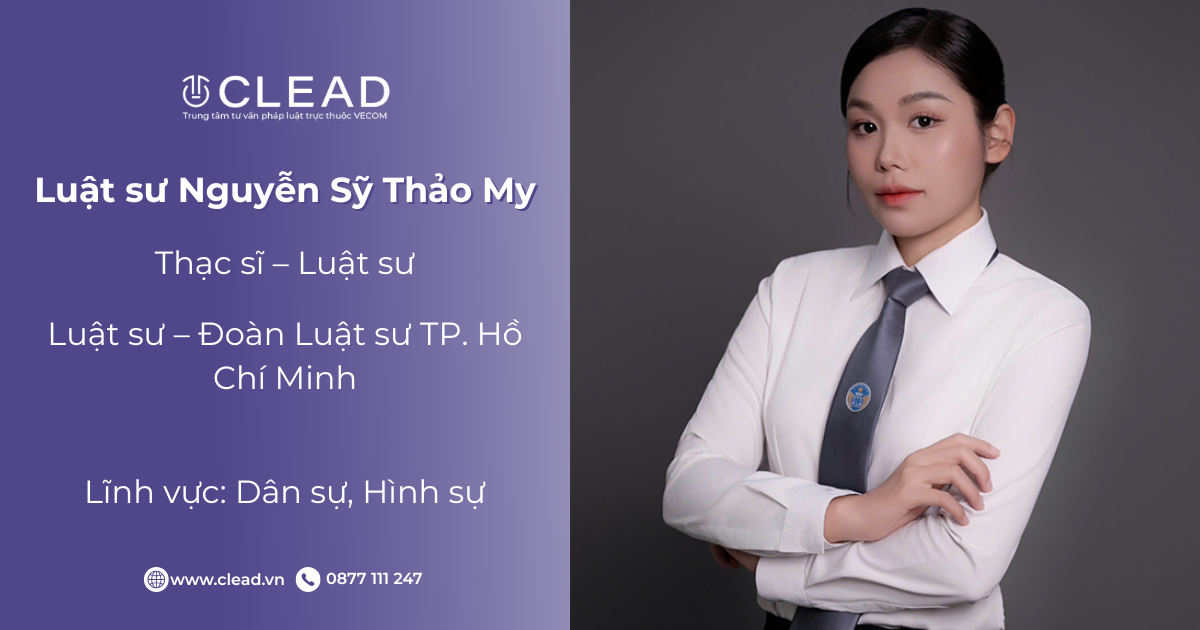 Giới thiệu Luật sư Nguyễn Sỹ Thảo My - Thạc sĩ Luật Hình sự và Tố tụng Hình sự