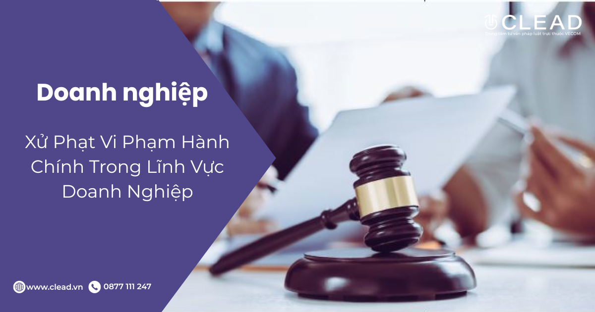 Xử Phạt Vi Phạm Hành Chính Trong Lĩnh Vực Doanh Nghiệp