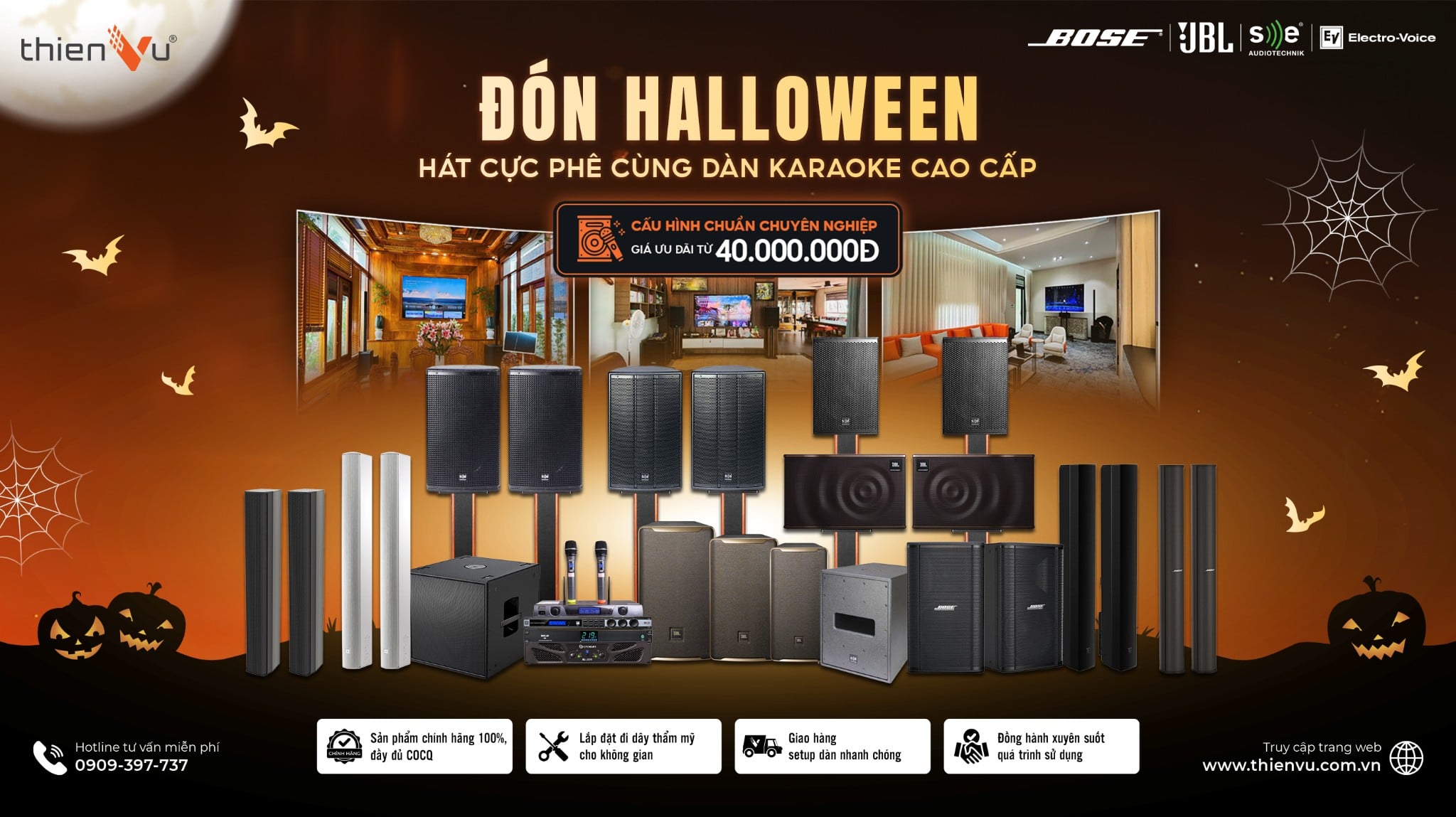 Sắm Dàn Karaoke Cao Cấp Từ 40 Triệu – Ưu Đãi Hấp Dẫn Tại Thiên Vũ Audio