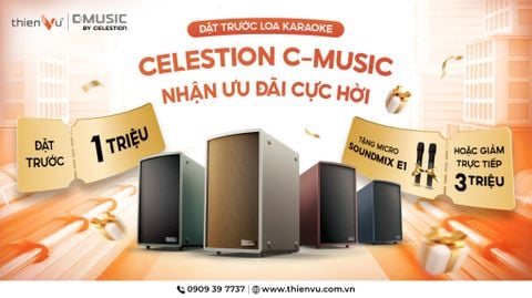 Pre-order Loa Di Động Celestion C-Music Hometainer Nhận Ưu Đãi 3 Triệu