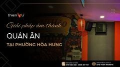Giải Pháp Âm Thanh Quán Ăn Sumico 6WMT 25 Triệu Tại Phường Hòa Hưng