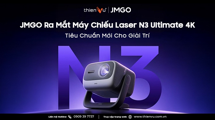 JMGO Ra Mắt Máy Chiếu Laser N3 Ultimate 4k - Tiêu Chuẩn Mới Cho Giải Trí