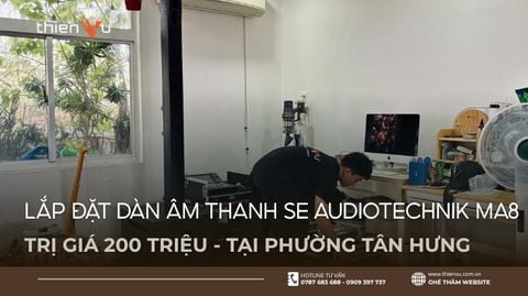 Lắp Đặt Dàn Âm Thanh SE Audiotechnik MA8 200 Triệu Phường Tân Hưng