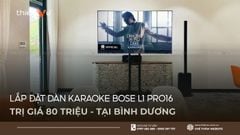 Lắp Đặt Dàn Karaoke Bose L1 Pro16 Cao Cấp 80 Triệu Tại Bình Dương