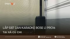Lắp Đặt Dàn Karaoke Column Array Bose L1 Pro16 Tại Củ Chi