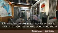 Lắp Đặt Dàn Karaoke Electrovoice Evolve 50 Trị Giá 35 Triệu