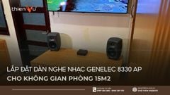 Lắp Đặt Dàn Nghe Nhạc Genelec 8330AP Chuyên Nghiệp Cho Phòng Nhỏ