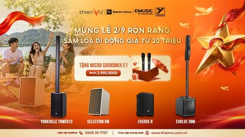 Sắm Loa Di Động Chơi Lễ 2/9 Nhận Quà Tặng Hấp Dẫn Trị Giá 3 Triệu