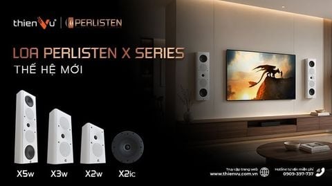 Loa Perlisten X Series Thế Hệ Mới Cho Không Gian Sống Hiện Đại