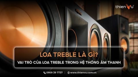 Loa Treble Là Gì? Vai Trò Của Loa Treble Trong Hệ Thống Âm Thanh
