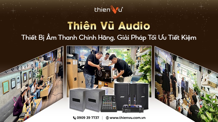 Thiên Vũ Audio - Cung Cấp Thiết Bị Âm Thanh Chính Hãng, Tối Ưu Tiết Kiệm