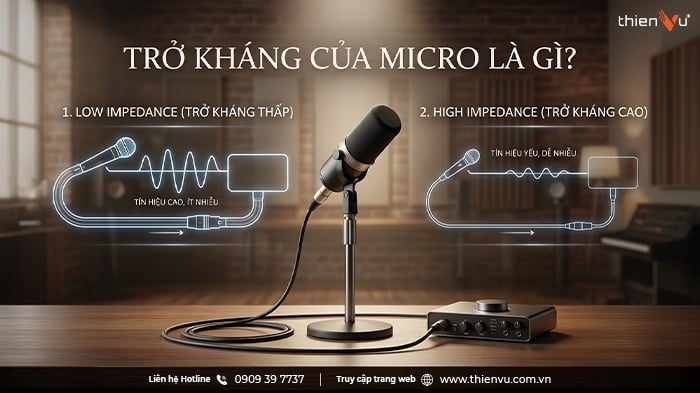 Trở Kháng Của Micro Là Gì? Những Điều Cần Biết Khi Chọn Micro