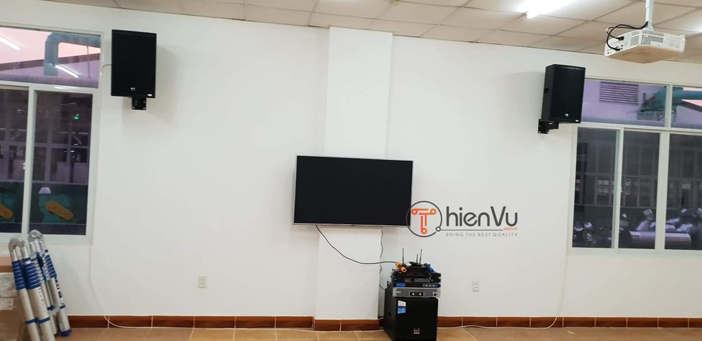 hoàn tất lắp đặt dàn karaoke