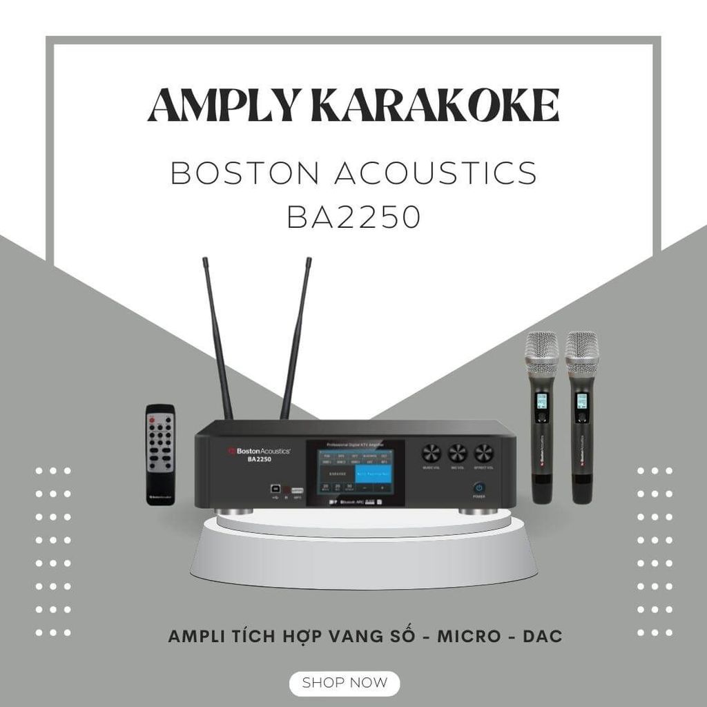 amply lien vang so Boston Acoustics BA2250