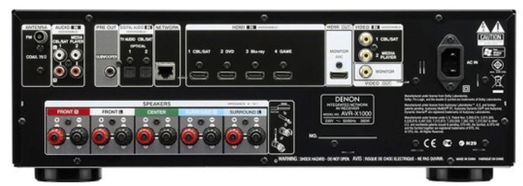 Amply Denon AVR-X1000