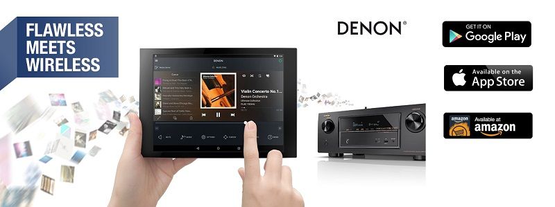 Amply xem phim Denon AVR-X4300H chính hãng