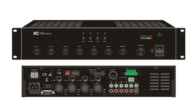 amply-khuech-dai-kem-mixer-itc-t-120fp-cho-am-thanh-thong-bao