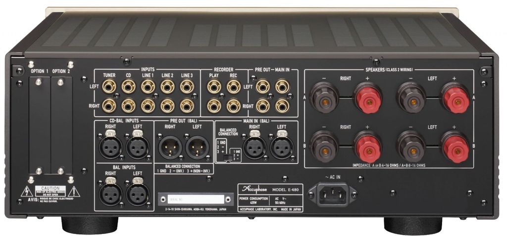 Amply Accuphase E-480 