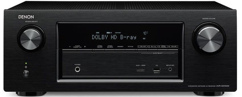 Amply xem phim Denon AVR-X2100W chính hãng