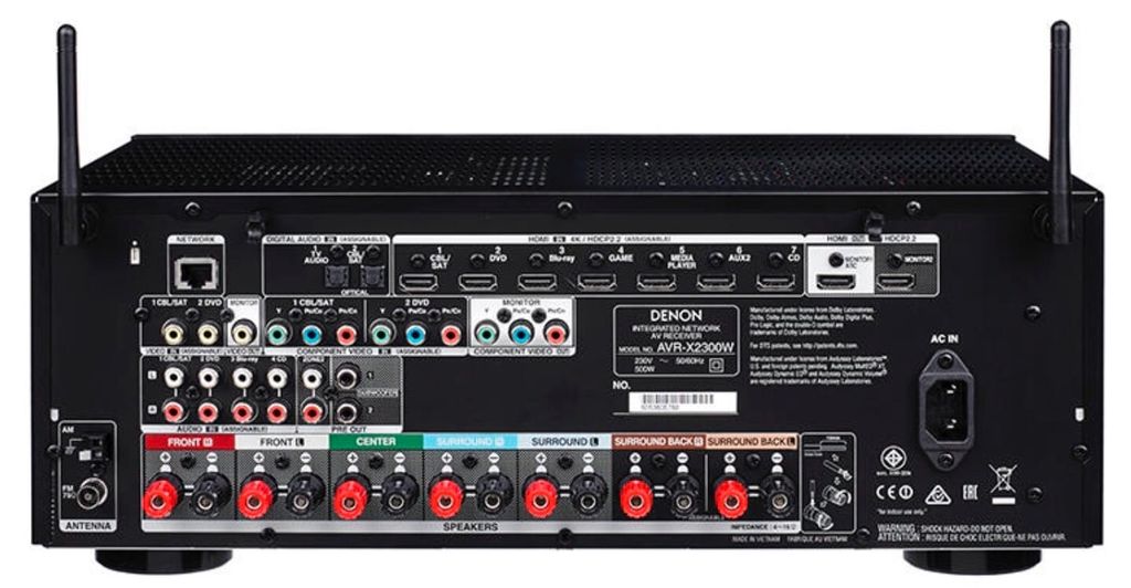 Amply xem phim Denon AVR-X4300H chính hãng